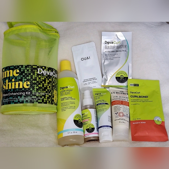DevaCurl Other - NEW - Bundle of 8 - Hair Care Curly Wavy Products DevaCurl Curlsmith Oui Bag